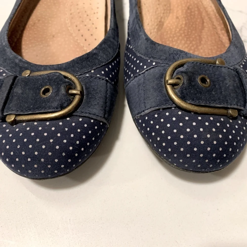 L.L. Bean Polka Dot Flats